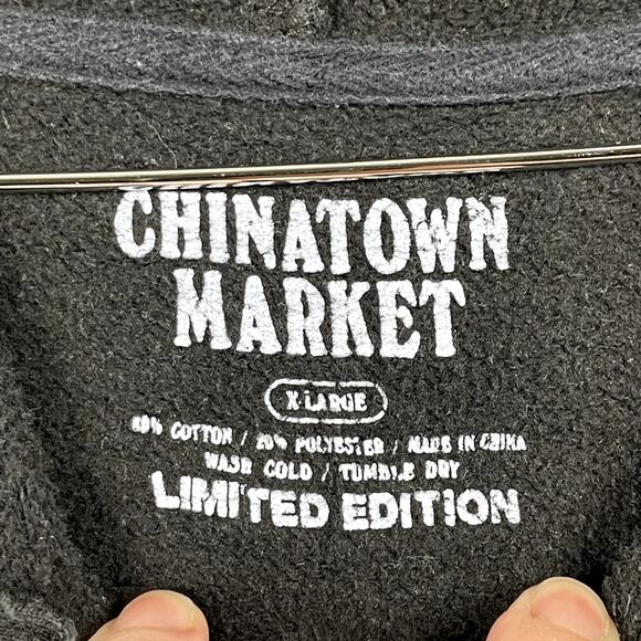 Chinatown Market Las Vegas Market Limited Edition Mens XL Black Smiley - Picture 3 of 8